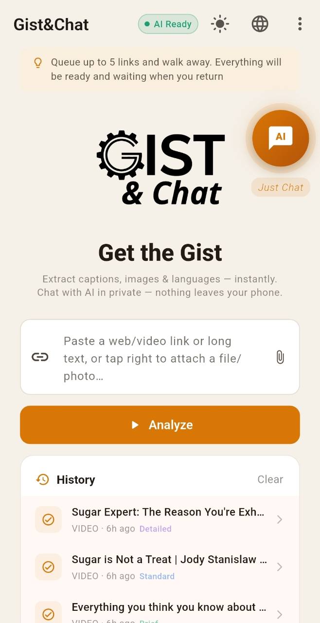 App home · View full screenshot